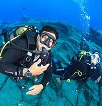 Salidas de buceo. Rincón de Arona, scuba diving Tenerife