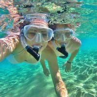 Snorkeling con tortugas y mantas en Tenerife. Rincón de Arona, scuba diving Tenerife 